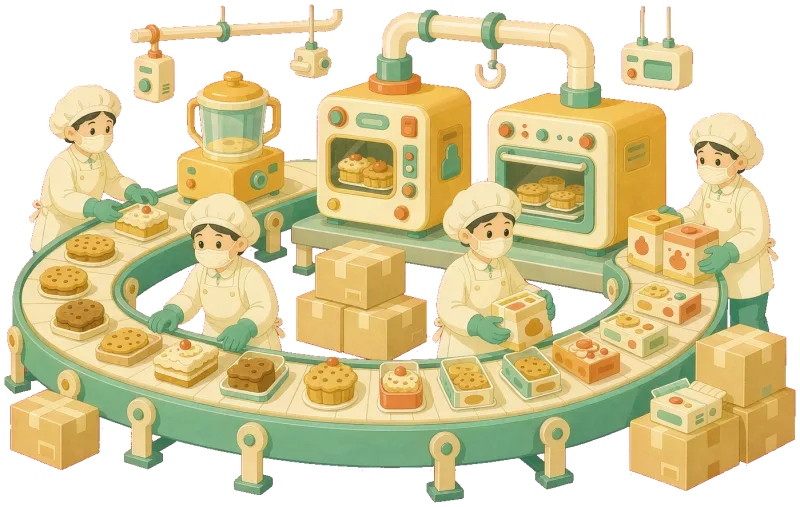 阳原核桃酥生产厂家企业介绍